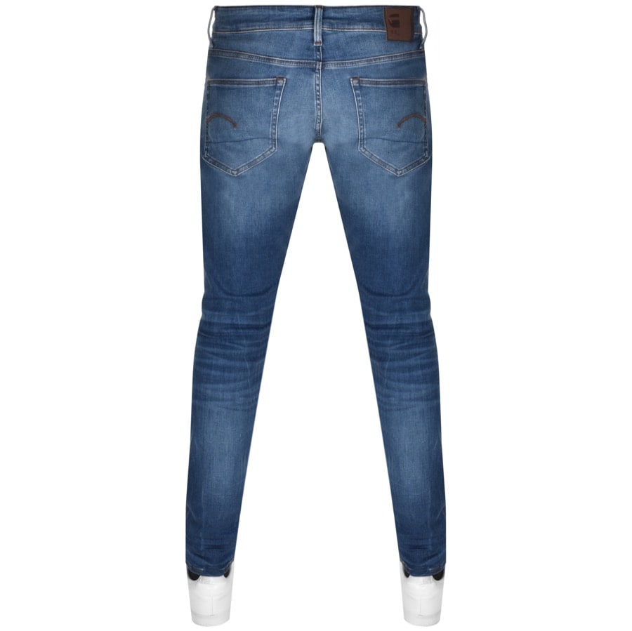 Alternative Image for ProductG Star Raw 3301 Skinny Jeans Blue2